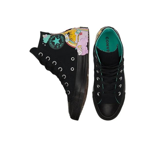 Converse Chuck Taylor All Star 'Black Pink Yellow'-4