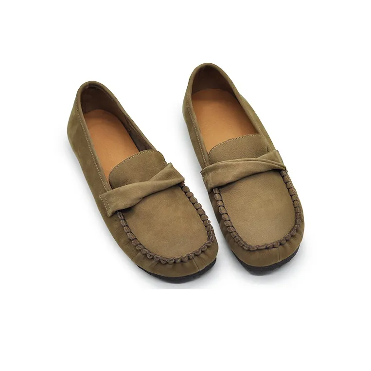 ARTMU Women's Casual Shoes Women's Low Top Coffee/Light Khaki-8