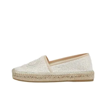 GUCCI Interlocking Espadrilles Women's Beige