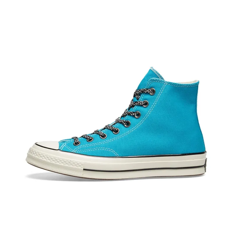 Converse Chuck Taylor All Star 1970s High Top Canvas Shoes Blue-0