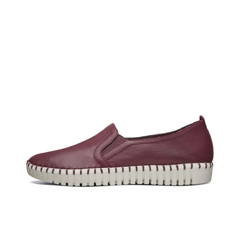 Skechers Sepulveda Women's Casual Shoes Women's Low-Top Burgundy-0