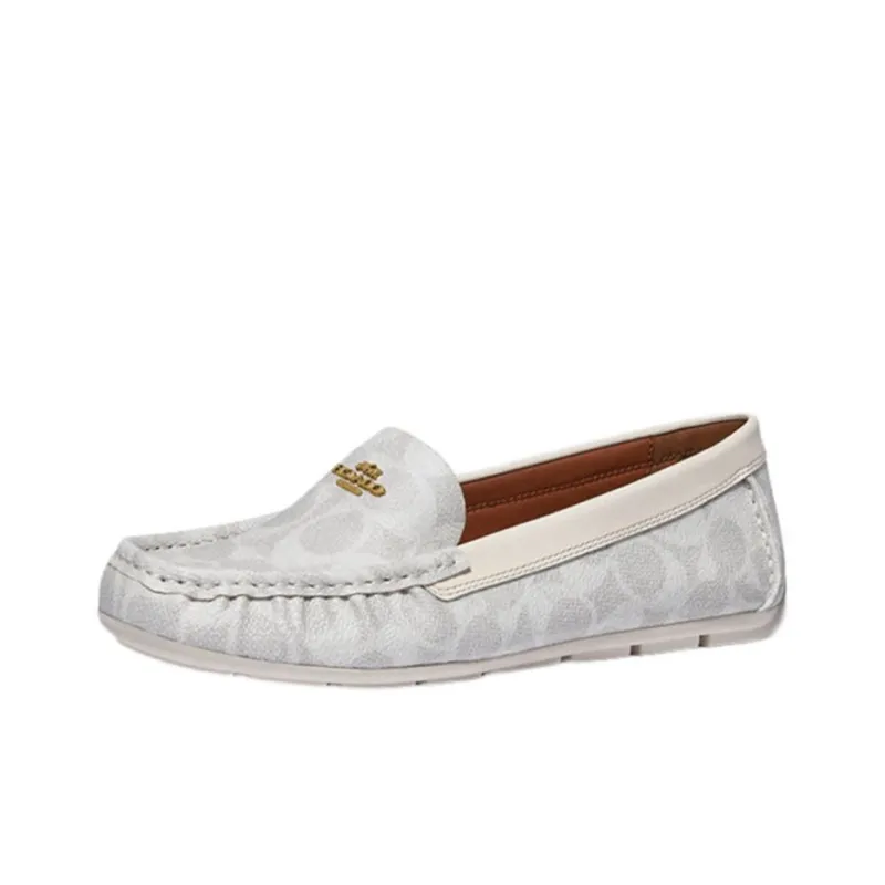 COACH Casual Shoes Women's White Gray-1