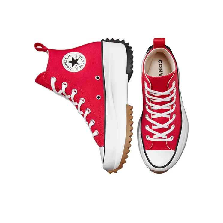 Run Star Converse Hike Platform High 'Red'-3