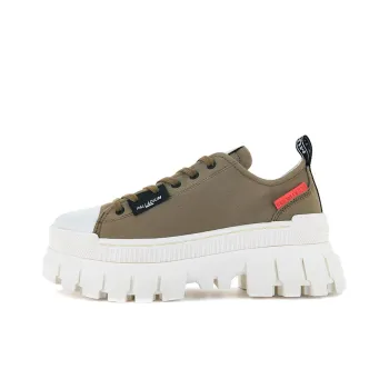 Palladium Revolt Lo T Anti-Slip Wear-Resistant Low-Top Canvas Shoes Women's Brown