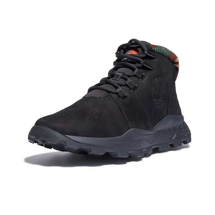 Timberland Brooklyn Euro Sprint Boots 'Black And Camouflage Collar'-2