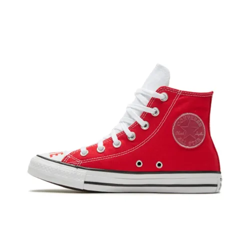 Converse Chuck Taylor All Star Canvas Shoes Women's High-Top Red/White