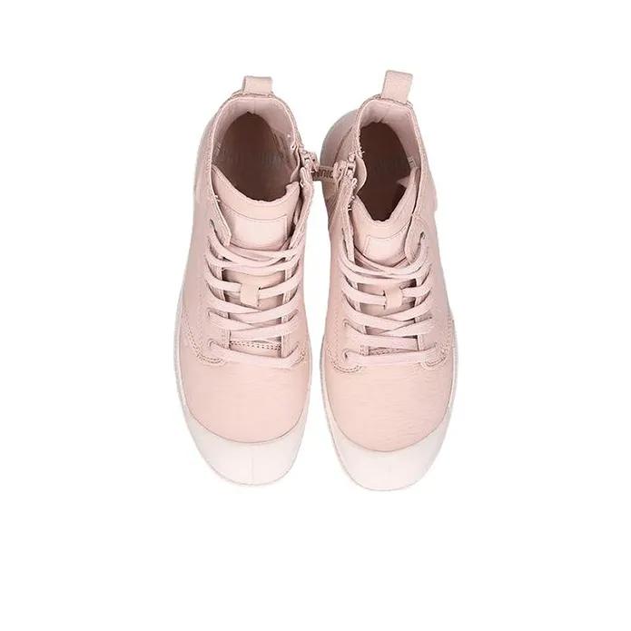 Palladium Pampa Outdoor Boots Women's Pink/White-3