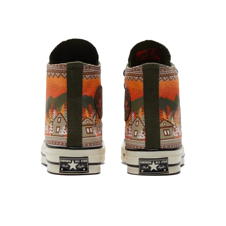 Converse Chuck 70 High 'Holiday Sweater Orange'-4