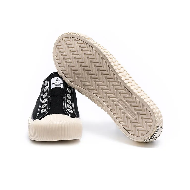 Excelsior Canvas Shoes Women's Low Top Classic Black-4