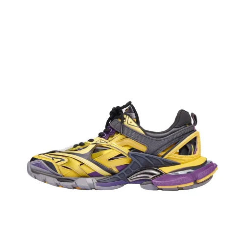 Balenciaga Track.2 Yellow Purple Women's