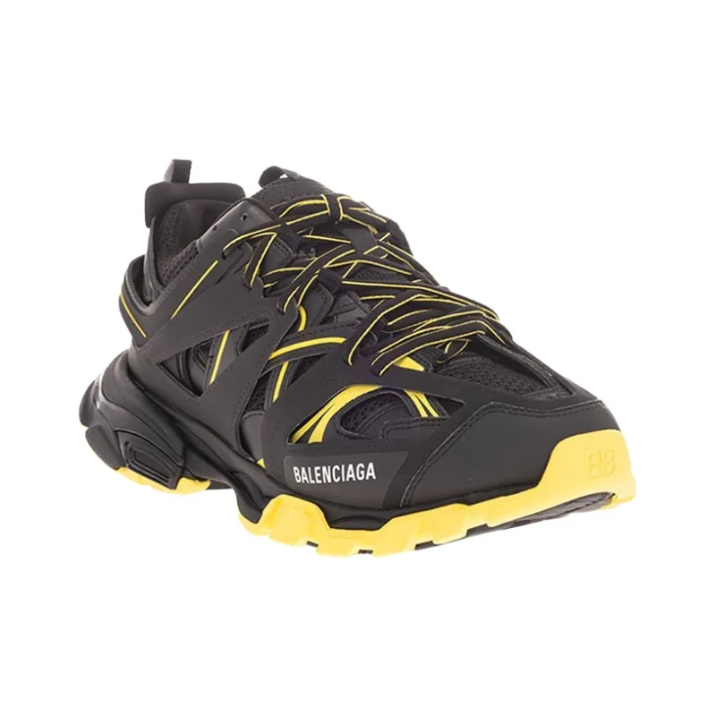 Balenciaga Track Sneaker 'Black Yellow'-2