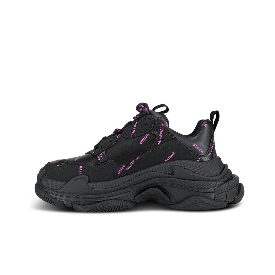 Balenciaga triple s black and pink online