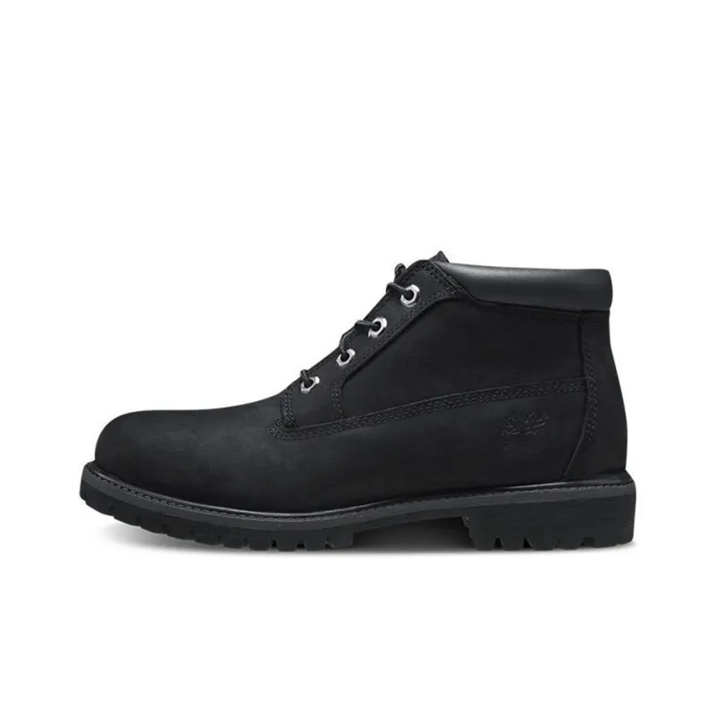 Timberland Nellie Chukka Waterproof Wide Fit Boots 'Black'-0