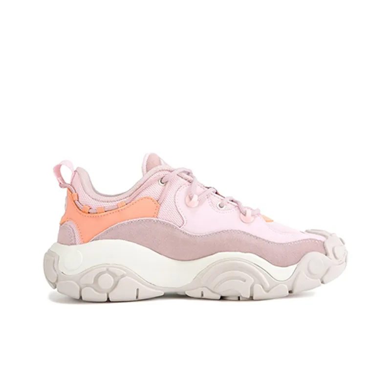 PEAK State Pole Anti Slip Wear Resistant Low Top Chunky Sneakers Women's Heavenly Pink-1
