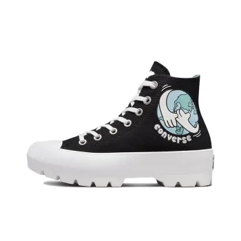 Chuck Taylor All Star Women's Converse High Lugged 'Love Your Mother Black' Women's