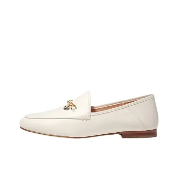 COACH Hannah Chain strap Leather Loafers