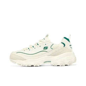 Skechers D'Lites 1.0 'Creamwhite Green'