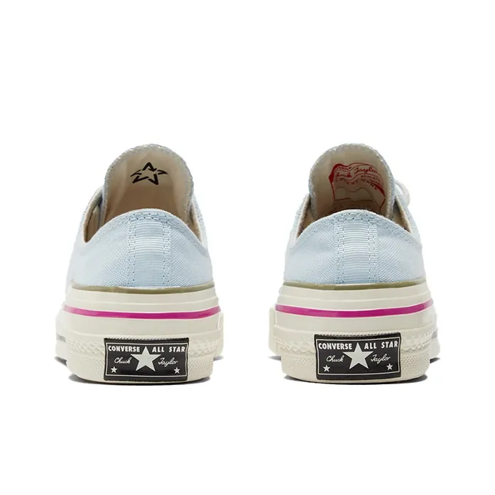 Converse Women's Chuck 70 Low 'Colorblock Chambray Blue' Women's-3