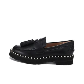 Stuart Weitzman/SW Flat Shoes Women's Black