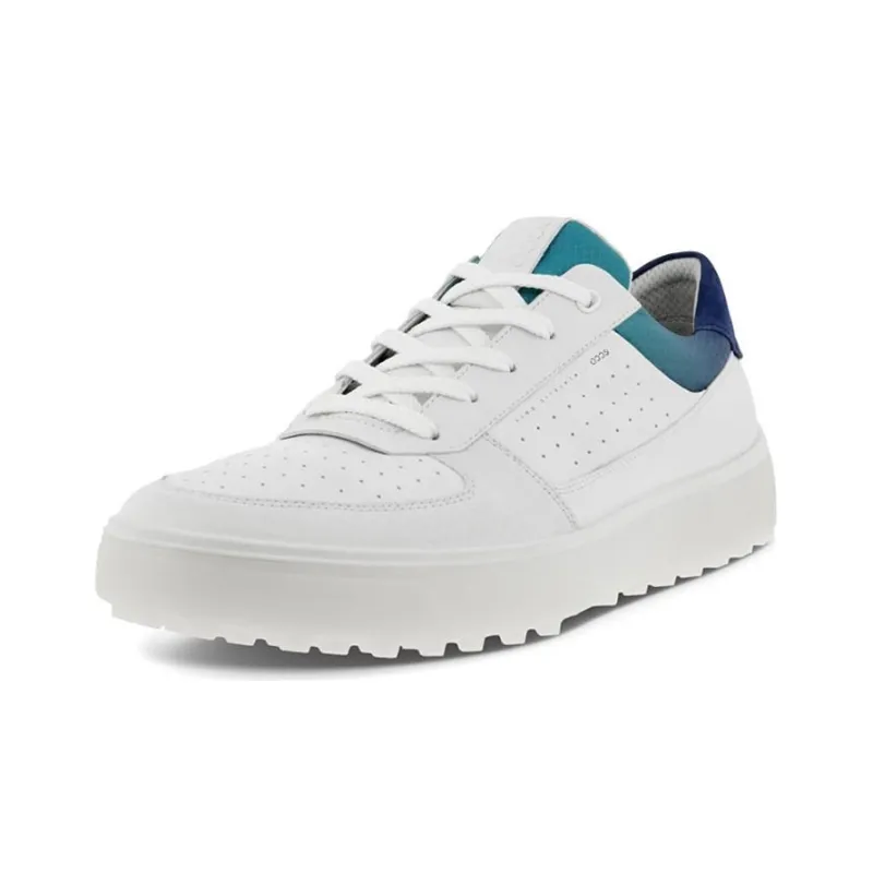 Ecco Low Top Golf Shoes Men's White-2