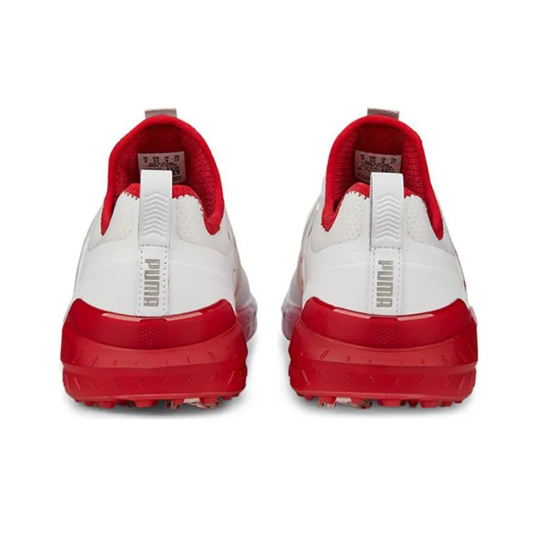 PUMA Ignite Articulate Maple Golf Shoes 'White Red'-3