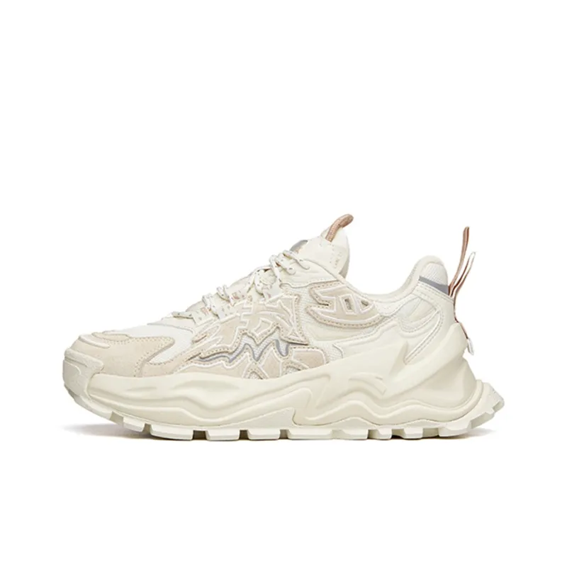 Anta Low Top Chunky Sneakers Men's White Gray-0