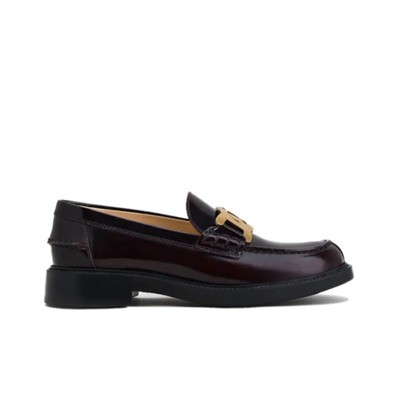 TOD'S Chain plaque Loafers Women's-1