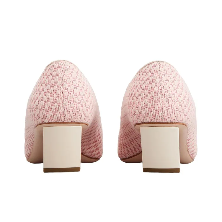 Roger Vivier Casual Single Shoes Women's Pink-4
