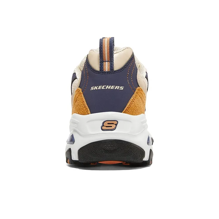 Skechers D'Lites 1.0 'Brown Blue' Women's-4