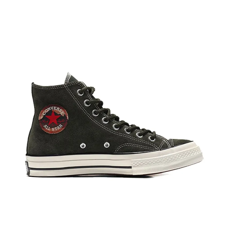 Converse Chuck Taylor All Star 70 Hi Suede Pack Utility Green-1
