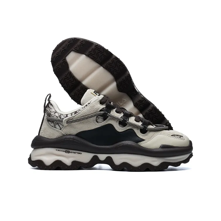 FILA FUSION QD96 X White Mountaineering 'Deep Brown Beige'-4