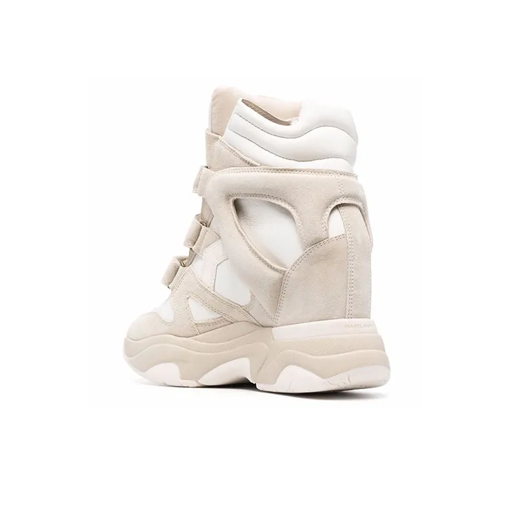 ISABEL MARANT Balskee Chunky Sneakers Women's High Top White-2