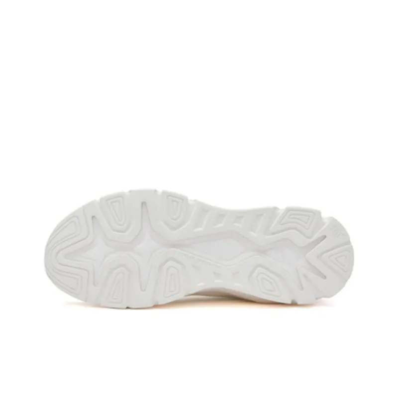 361° Yanwu Casual Shoes Women's Low Top Feather White/Pink Clay Red-3