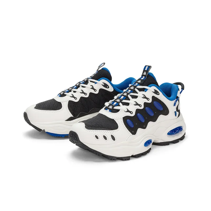 Kappa Non slip Wear resistant Shock Absorption Low Top Chunky Sneakers Unisex-3