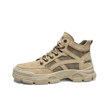 Jeep Outdoor Boots Men Sand