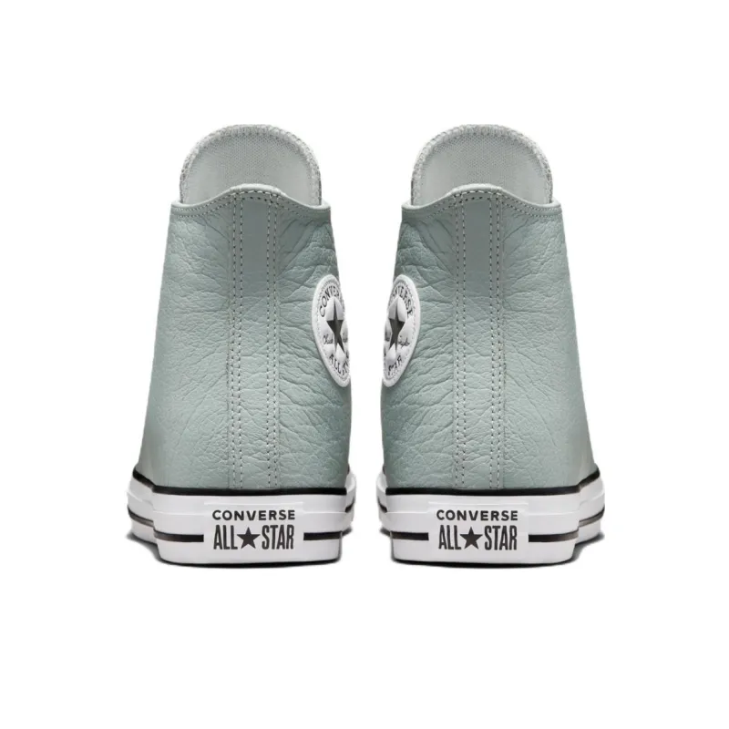 Converse Chuck Taylor All Star Anti-Slip And Wear-Resistant Coverage High-Top Canvas Shoes Unisex Lime Gray-4