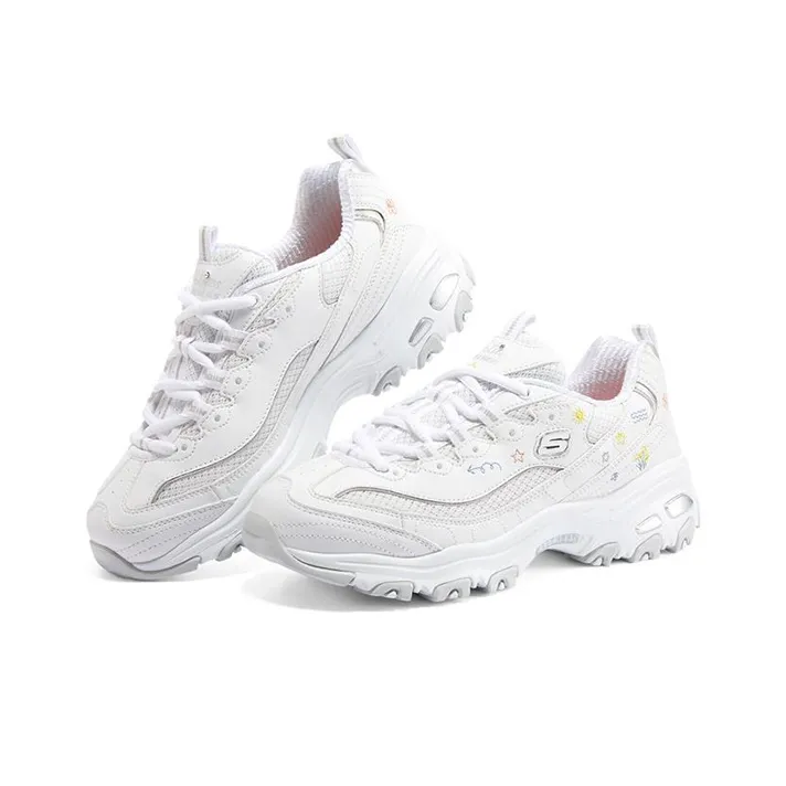 Skechers D'Lites 1.0 'White' Women's-2
