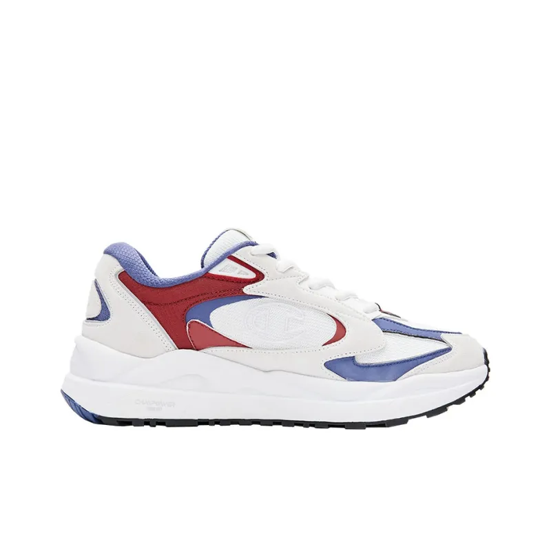 Champion Chunky Sneakers Men Low Top Iron Blue/Ember Red-1