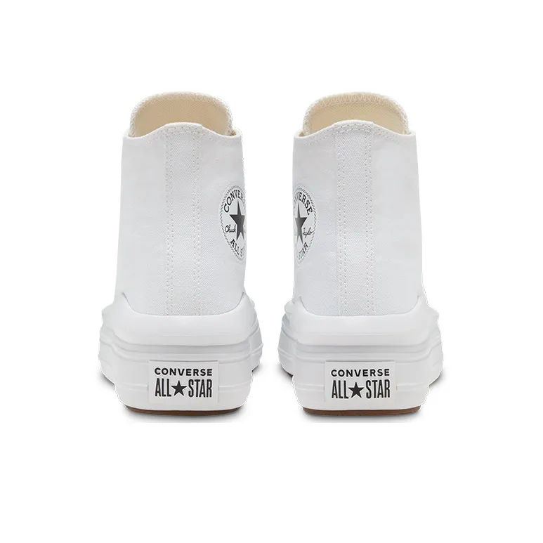 Converse Chuck Taylor All Star Move Hi White Women's-4
