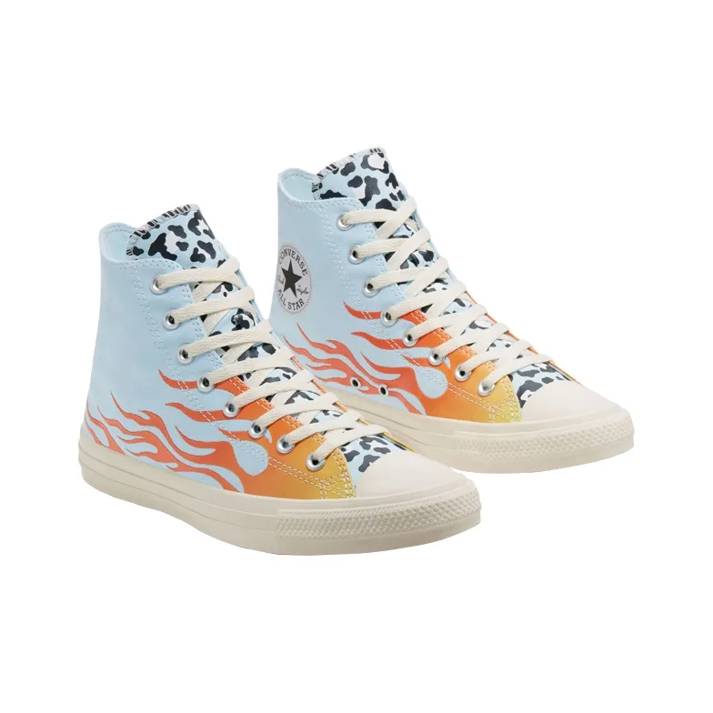 Converse Chuck Taylor All Star Hi Twisted Archive Print Flame-2