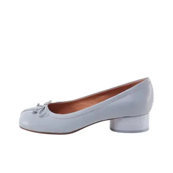 Maison Margiela Tabi 30mm Leather Ballerina Pumps