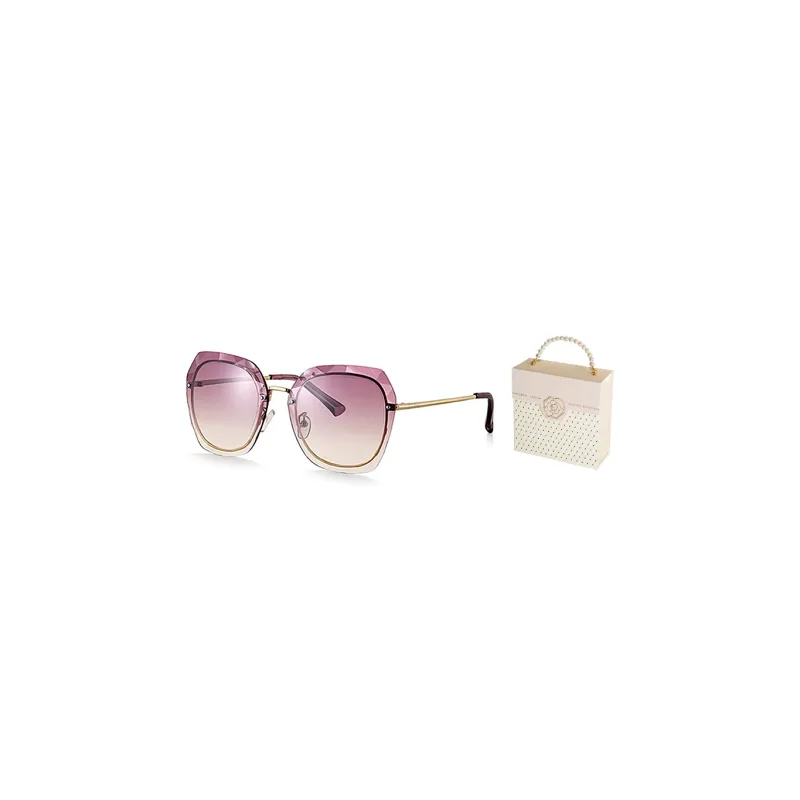 Prsr Irregular Shape Glasses Unisex-3
