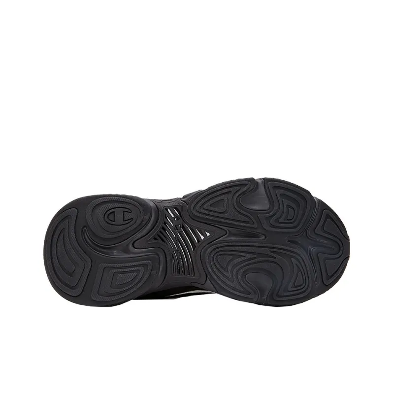 Champion Chunky Sneakers Women's Low Top Black-4