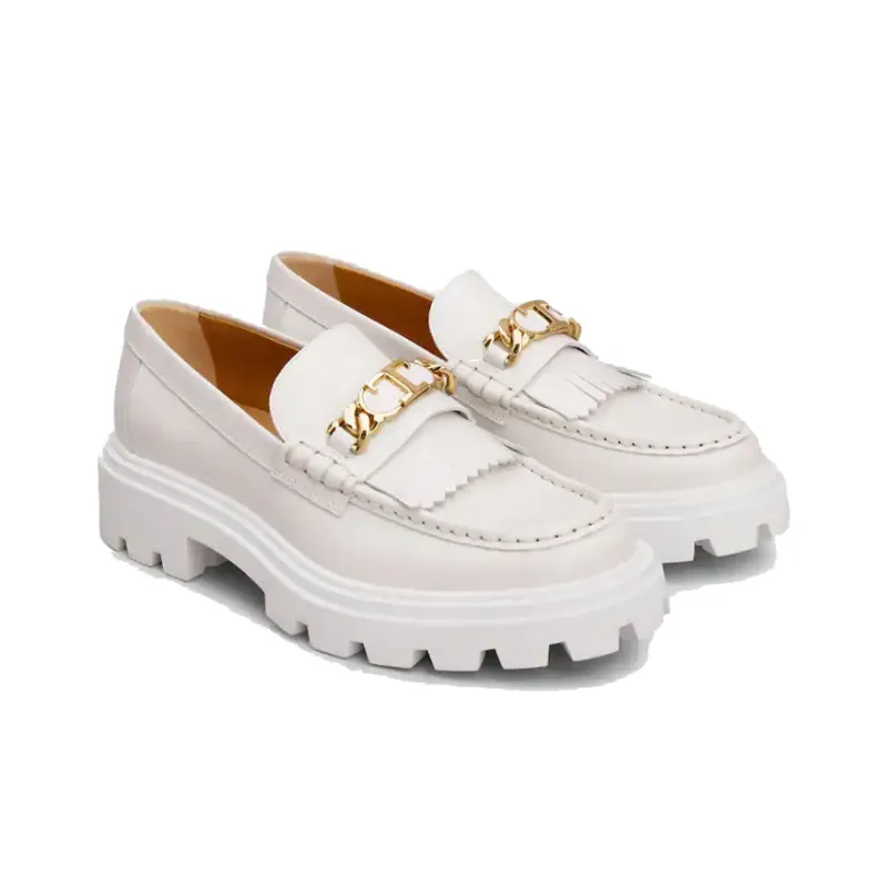 TOD'S Chain Link Loafers Women's-2