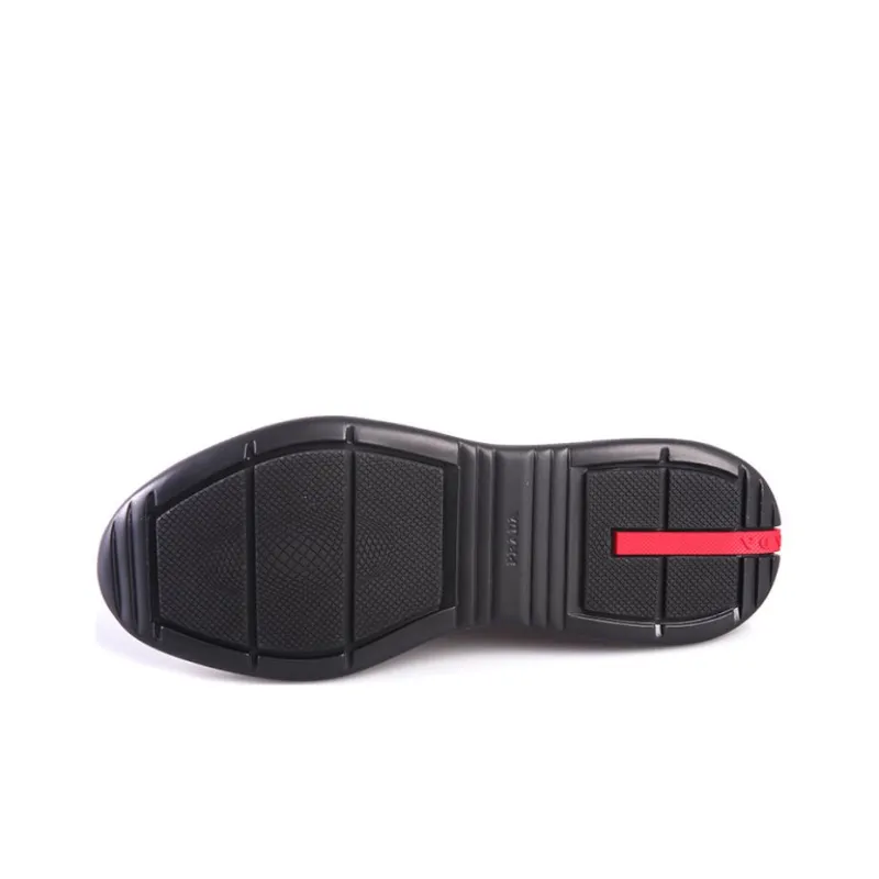 PRADA America's Cup Slip On Black Tech Fabric-4