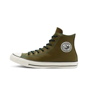 Converse Tumbled Leather Chuck Taylor All Star 'Green White'