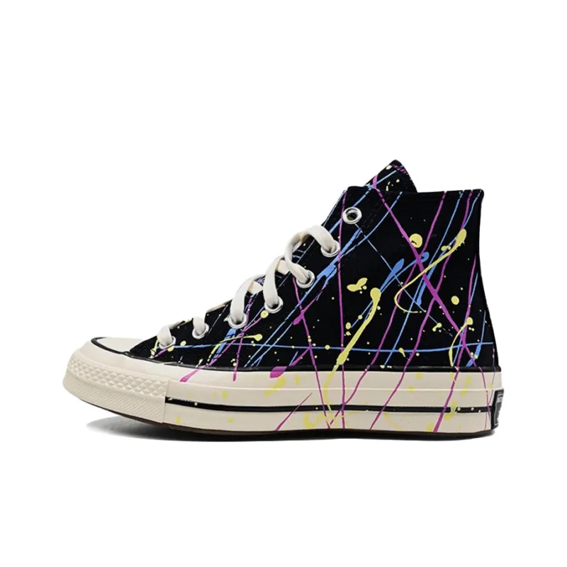 Converse Chuck Taylor All Star 70 Hi Archive Paint Splatter Black-0