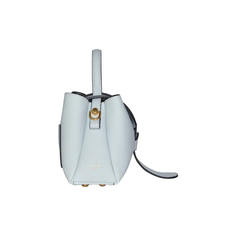 CAVANA Leather Handbag Shoulder Bag Crossbody Bag Women's Glacier Blue-1