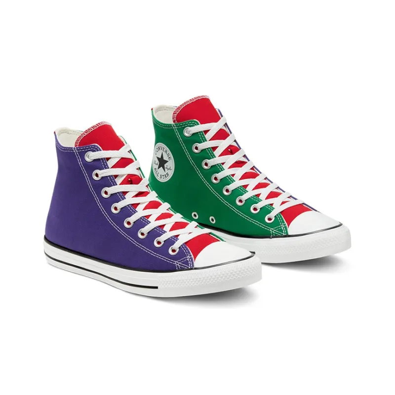 Converse Chuck Taylor All Star 'Green Red Purple'-2
