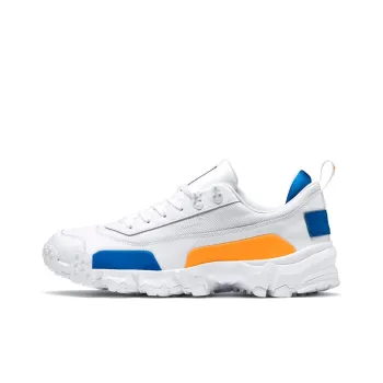 PUMA Trailfox Leather White Blue Yellow